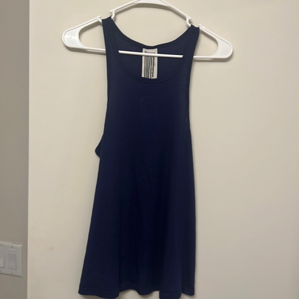 Free People Navy Blue Tank